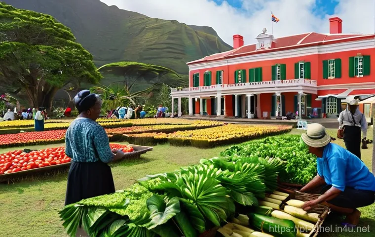 세인트헬레나와 영국 관계 변화 - **A vibrant depiction of Saint Helena's unique natural beauty and responsible exploration.** A panor... 세인트헬레나와 영국 관계 변화 - **A vibrant depiction of Saint Helena's unique natural beauty and responsible exploration.** A panor...